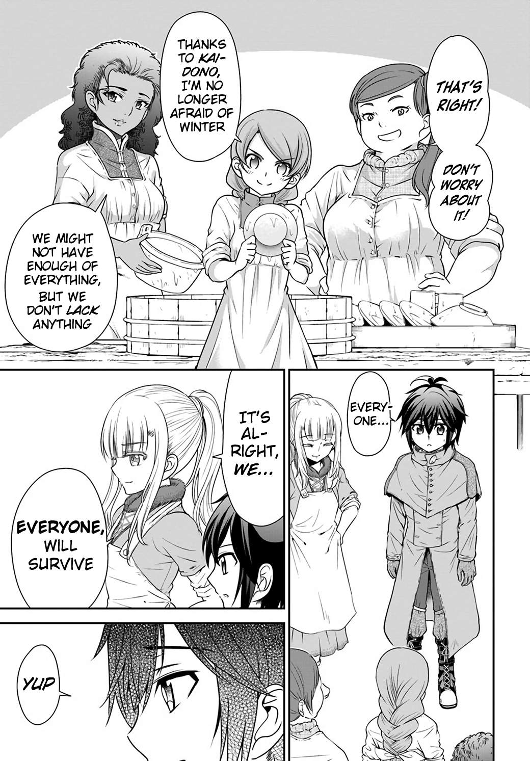 Tenohira Kaitaku Mura de Isekai Kenkokuki: Fueteku Yome-tachi to Nonbiri Mujintou Life Chapter 24 11